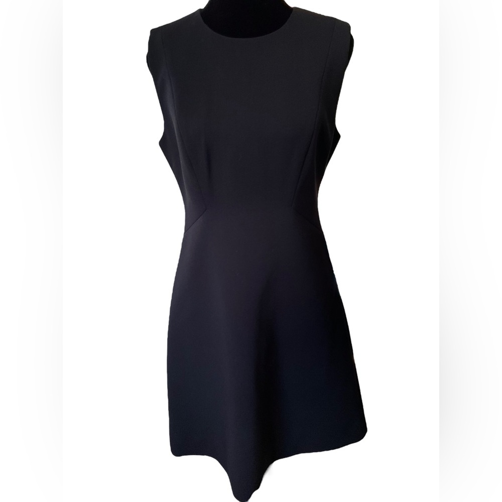 Kate Spade Black Sicily Hourglass Formal Luxury Classy Staple Mini A Line Dress